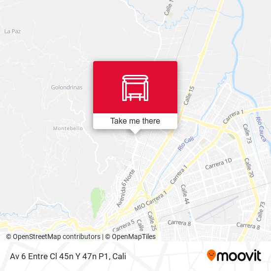 Av 6 Entre Cl 45n Y 47n P1 map