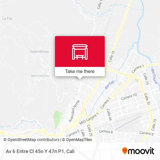 Av 6 Entre Cl 45n Y 47n P1 map