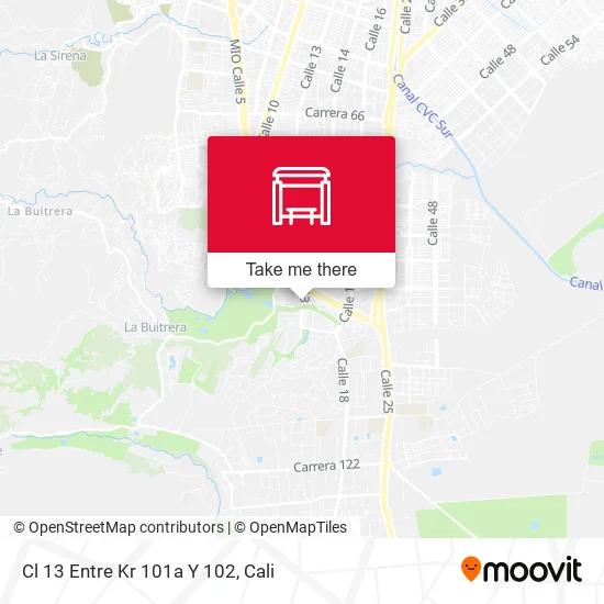 Cl 13 Entre Kr 101a Y 102 map