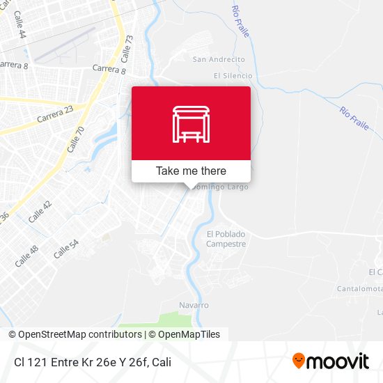 Mapa de Cl 121 Entre Kr 26e Y 26f