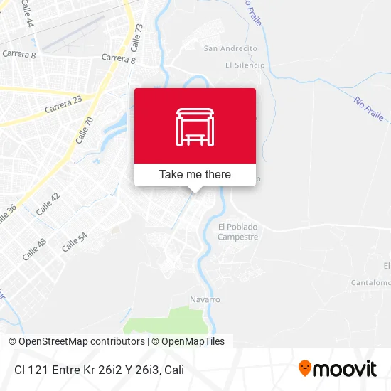 Mapa de Cl 121 Entre Kr 26i2 Y 26i3