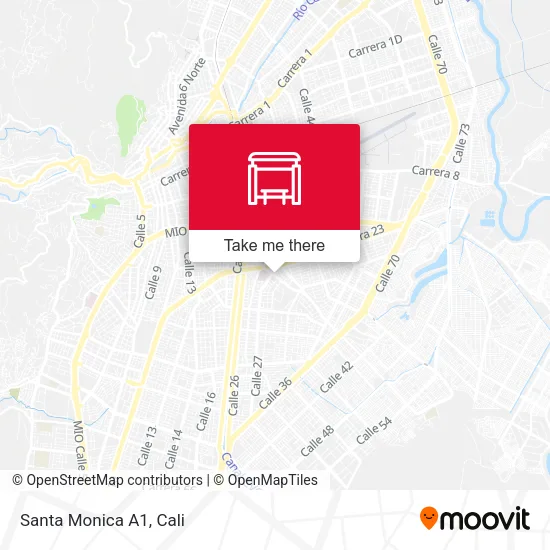 Mapa de Santa Monica A1