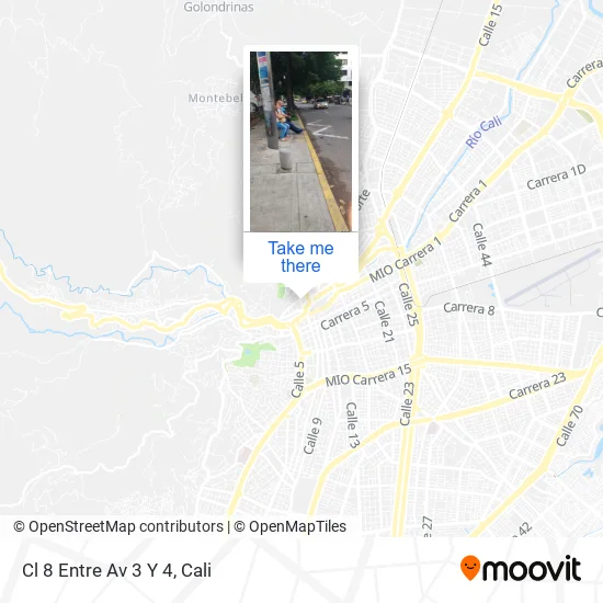 Mapa de Cl 8 Entre Av 3 Y 4
