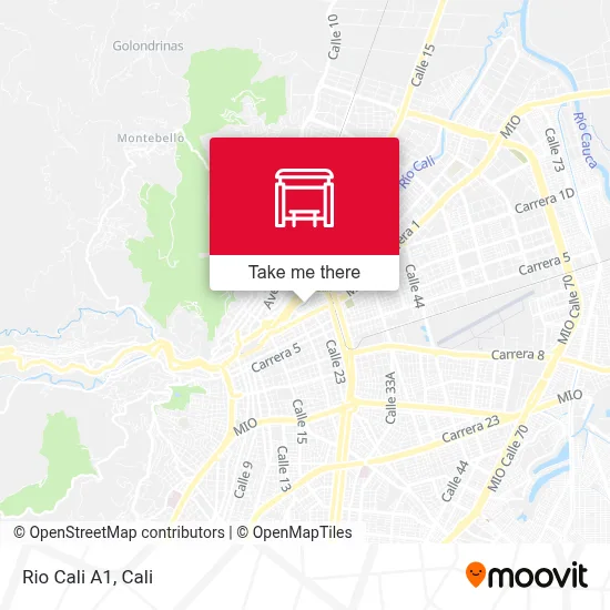 Mapa de Rio Cali A1