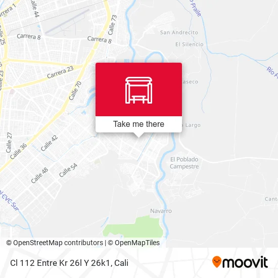 Mapa de Cl 112 Entre Kr 26l Y 26k1