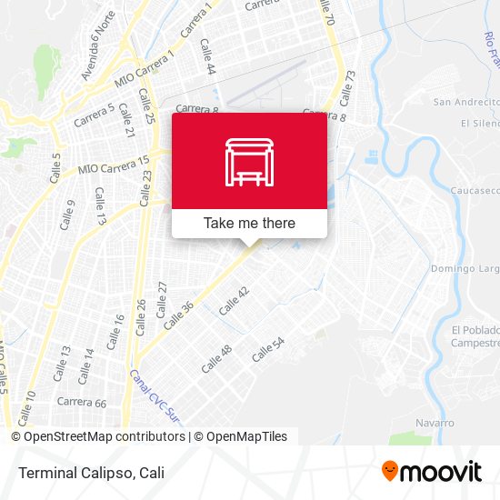 Mapa de Terminal Calipso