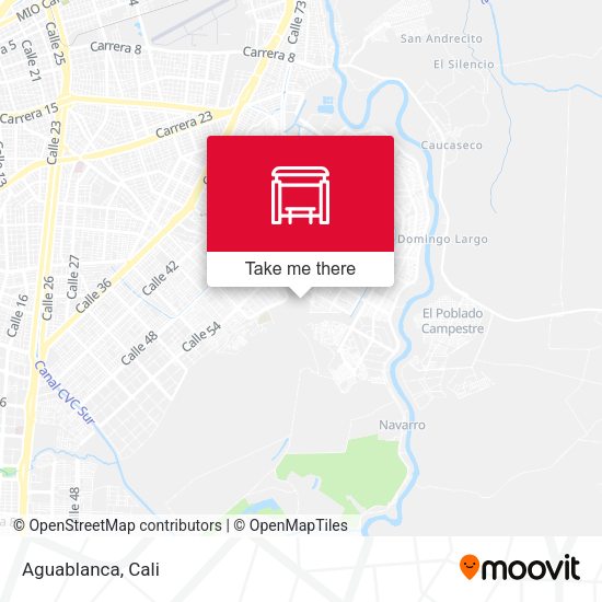 Mapa de Aguablanca