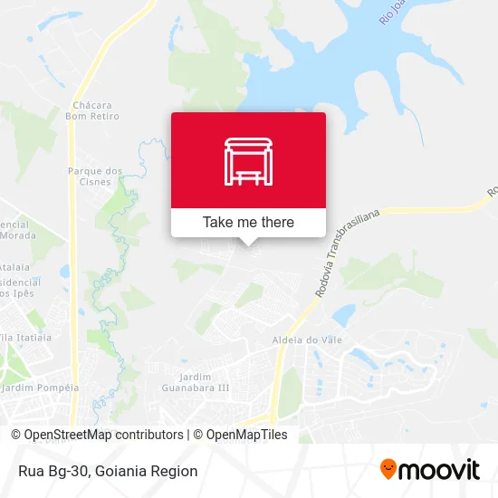 Rua Bg-30 map