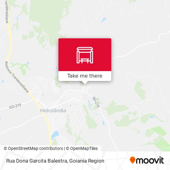 Rua Dona Garcita Balestra map