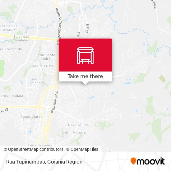 Mapa Rua Tupinambás