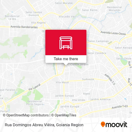 Rua Domingos Abreu Viêira map