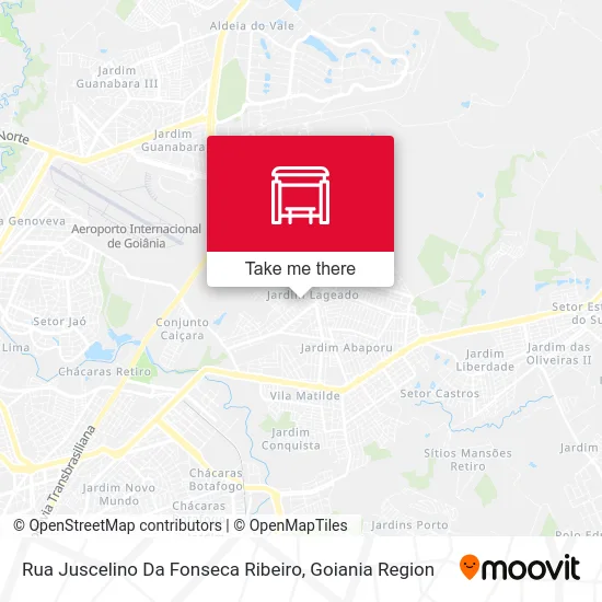 Rua Juscelino Da Fonseca Ribeiro map