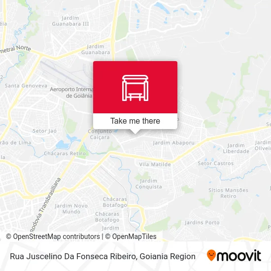 Rua Juscelino Da Fonseca Ribeiro map
