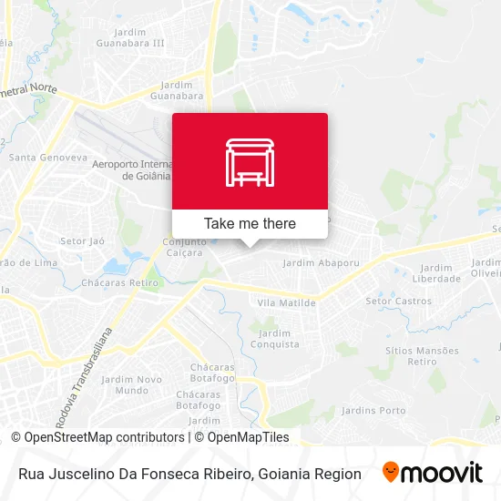 Rua Juscelino Da Fonseca Ribeiro map