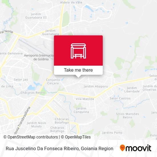 Rua Juscelino Da Fonseca Ribeiro map