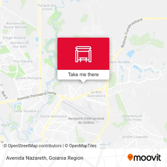 Avenida Nazareth map