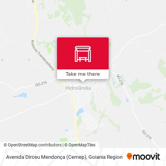 Avenida Dirceu Mendonça (Cemep) map