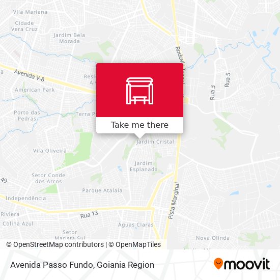 Avenida Passo Fundo map