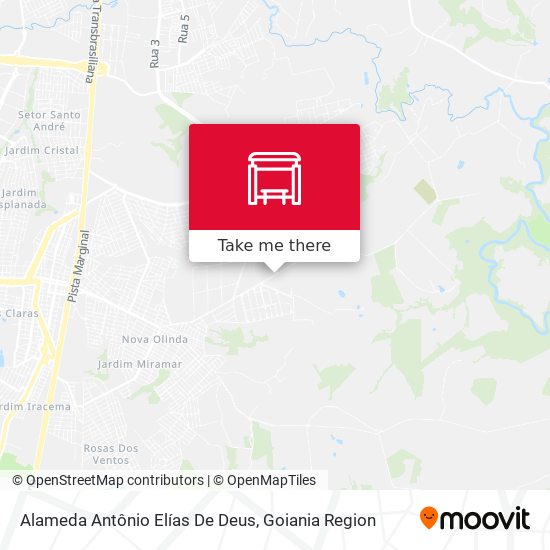 Alameda Antônio Elías De Deus map