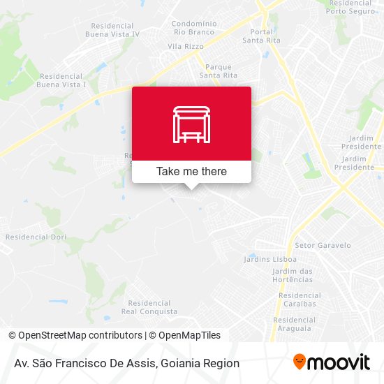 Av. São Francisco De Assis map