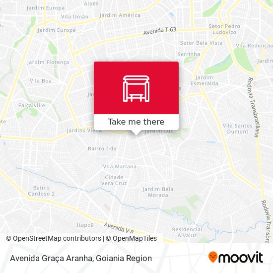 Avenida Graça Aranha map
