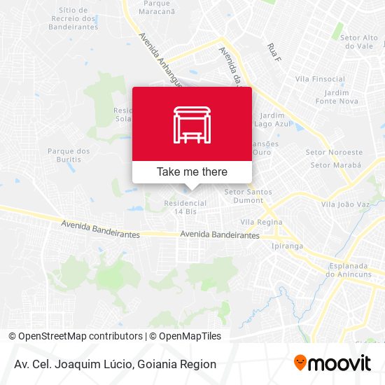 Av. Cel. Joaquim Lúcio map