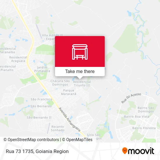 Rua 73 1735 map