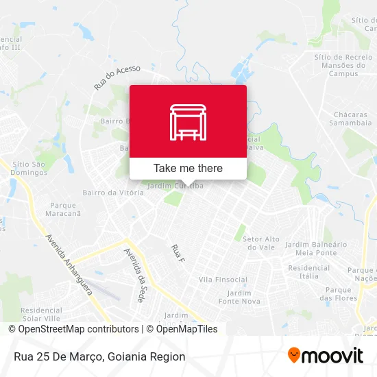 Rua 25 De Março map
