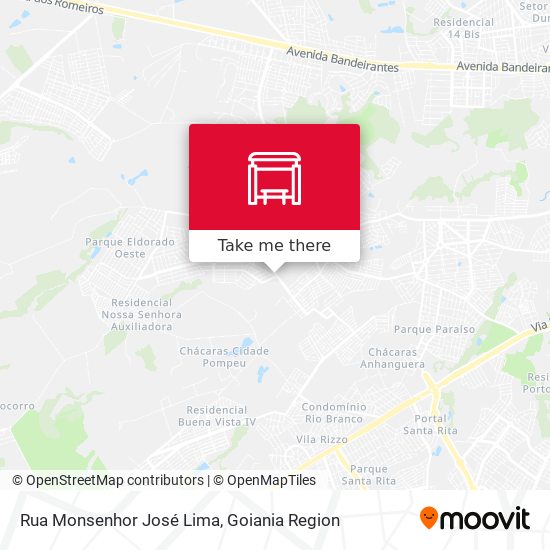 Rua Monsenhor José Lima map