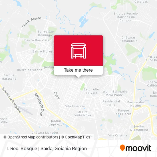T. Rec. Bosque | Saída map