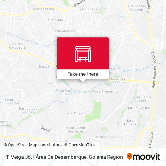 T. Veiga Jd. | Área De Desembarque map