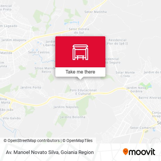 Av. Manoel Novato Silva map