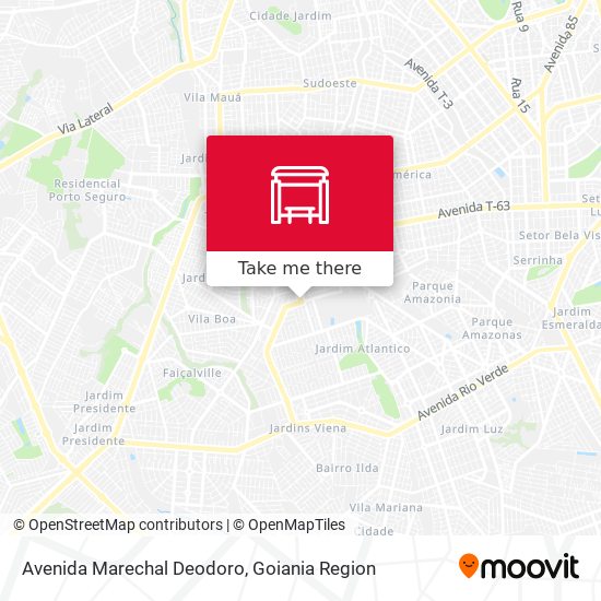 Avenida Marechal Deodoro map