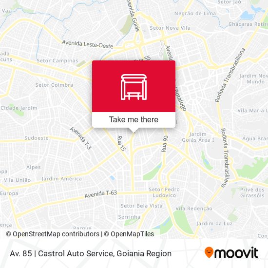 Av. 85 | Castrol Auto Service map