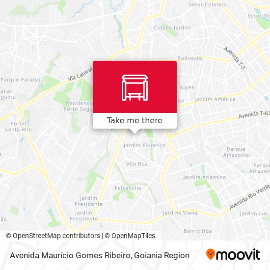 Avenida Maurício Gomes Ribeiro map