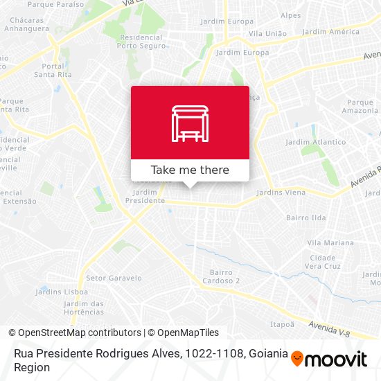 Rua Presidente Rodrigues Alves, 1022-1108 map