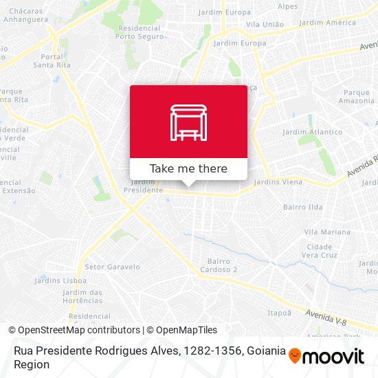 Rua Presidente Rodrigues Alves, 1282-1356 map