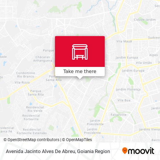Avenida Jacinto Alves De Abreu map
