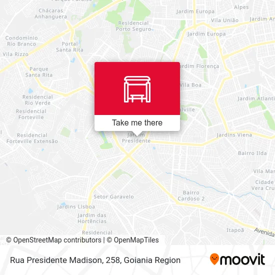 Rua Presidente Madison, 258 map