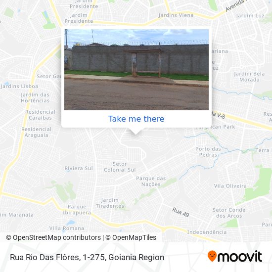 Rua Rio Das Flôres, 1-275 map
