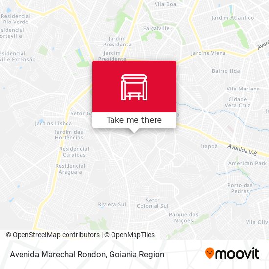 Avenida Marechal Rondon map
