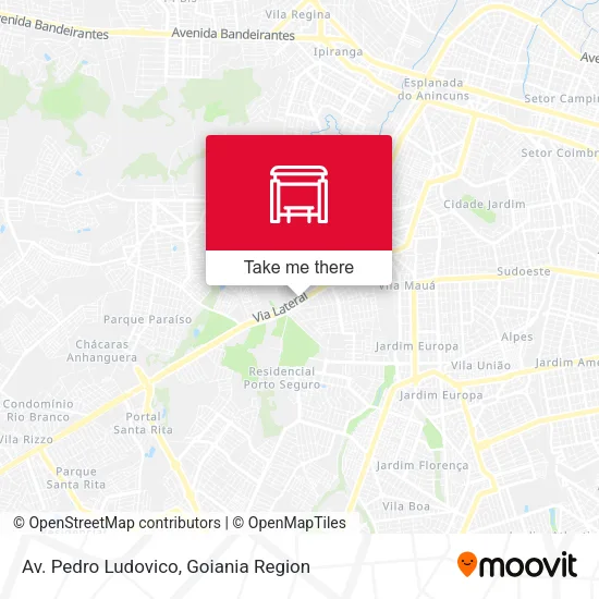 Av. Pedro Ludovico map