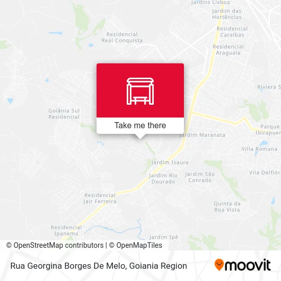 Rua Georgina Borges De Melo map