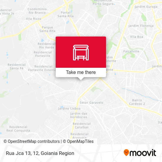 Rua Jca 13, 12 map