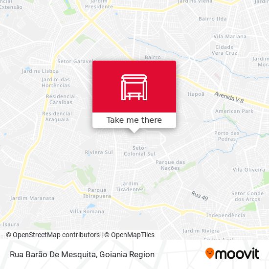 Rua Barão De Mesquita map