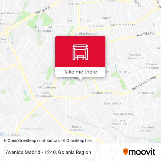 Avenida Madrid - 1240 map