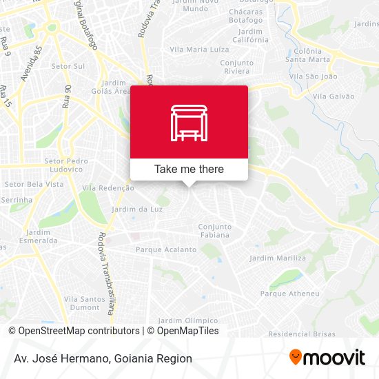 Av. José Hermano map