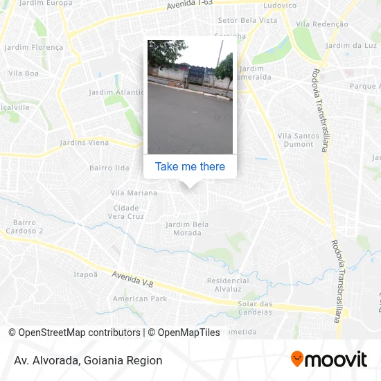 Av. Alvorada map