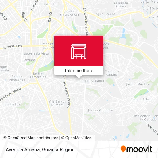 Avenida Aruanã map