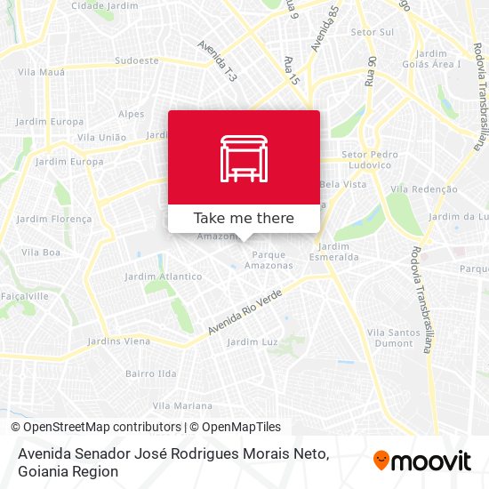 Avenida Senador José Rodrigues Morais Neto map